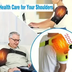 Hot shoulder shoulder USB three controllable temperature thermal shoulder physiotherapy hot compress heating cape