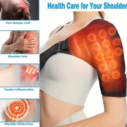 Hot shoulder shoulder USB three controllable temperature thermal shoulder physiotherapy hot compress heating cape