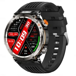 HT30 Smart Watch Rugged Military Men's 1.7 inch 600mAh Battery Compass Sports Fitness Watches Bluetooth Call Smartwatch