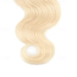 Human Hair Blonde 613# Body Wave 1 Bundles Of 10-30 Inch hair Extensions