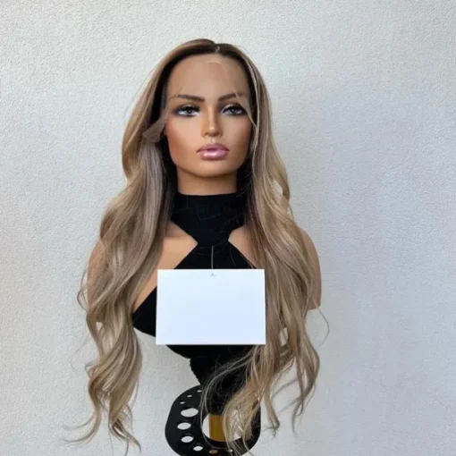Human Hair 13x4 Lace Front Wig Free Part Brazilian Hair Wavy Multi-color Wig 130% 150% Density with Baby Hair Highlighted / Balayage Hair Glueless For Women Long Human Hair Lace Wig