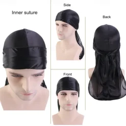 Imitation Silk Strapping Pirate Cap Cape Headband Cap Cap Cap