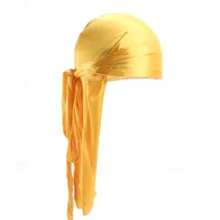 Imitation Silk Strapping Pirate Cap Cape Headband Cap Cap Cap