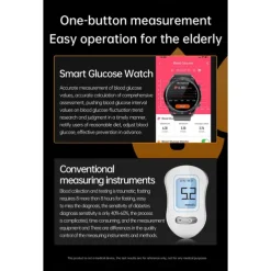 iMosi E430 Smart Watch 1.39 inch Smartwatch Fitness Running Watch Bluetooth ECG+PPG Pedometer Call Reminder Compatible with Android iOS Women Men Waterproof Media Control Message Reminder IP68 44mm