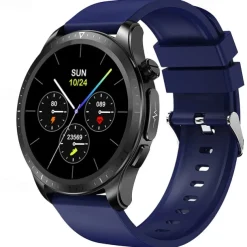 iMosi E420 Smart Watch 1.39 inch Smartwatch Fitness Running Watch Bluetooth ECG+PPG Temperature Monitoring Pedometer Compatible with Android iOS Women Men Long Standby Waterproof Media Control IP68