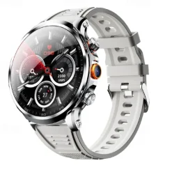 iMosi H18 Smart Watch 1.95 inch Smartwatch Fitness Running 4G Watch Pedometer Call Reminder Heart Rate Monitor Compatible with Smartphone Men GPS Long Standby Hands-Free Calls IP 67 52mm