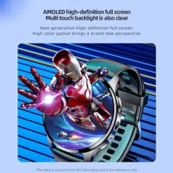 iMosi P68 Smart Watch 1.51 inch 4G LTE Cellular Smartwatch Phone 4G Pedometer Call Reminder Heart Rate Monitor Compatible with Smartphone Men GPS Hands-Free Calls Waterproof IP 67 46mm Watch Case