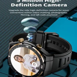 iMosi PG888 Android Smart Watch Men 2G/32G Storage HD Dual Camera NFC 2G 4G SIM Card WIFI Wireless Fast Internet Access Eurasian version