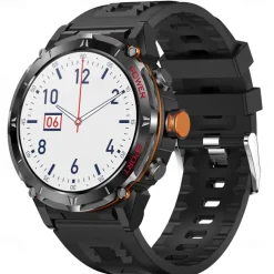 iMosi Y8 Smart Watch 1.43 inch Smartwatch Fitness Running Watch Bluetooth Pedometer Call Reminder Activity Tracker Compatible with Android iOS Men GPS Long Standby Hands-Free Calls IP 67 52mm Watch