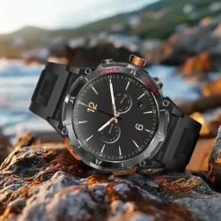 iMosi Y8 Smart Watch 1.43 inch Smartwatch Fitness Running Watch Bluetooth Pedometer Call Reminder Activity Tracker Compatible with Android iOS Men GPS Long Standby Hands-Free Calls IP 67 52mm Watch