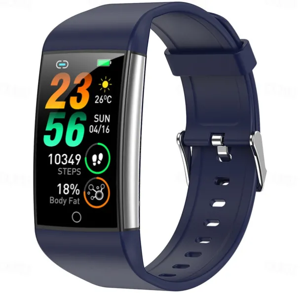 Imsoi 1.47-inch IPS Screen Blood lipid Uric Acid Blood Glucose ECG Blood Pressure Health Smart Watch Temperature Monitoring Pedometer Call Reminder Compatible with Android iOS Women Men Waterproof