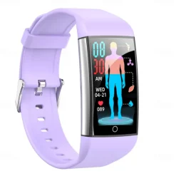 Imsoi 1.47-inch IPS Screen Blood lipid Uric Acid Blood Glucose ECG Blood Pressure Health Smart Watch Temperature Monitoring Pedometer Call Reminder Compatible with Android iOS Women Men Waterproof