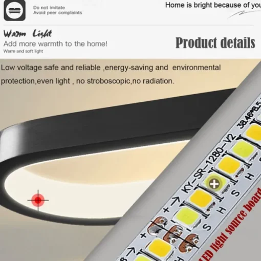 15.6in 23.5in 31.2in Modern and Minimalist Led Wall Lamp Living Room Bedroom Bathroom Dressing Table Black Coffee Mirror Front lamp AC220V AC110V