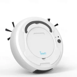 3-in-1 Auto Sweeping Robot 1800PA Strong Suction Smart Floor CleanerRechargeable Smart Sweeping Robot Dry Wet Sweeping Vacuum Cleaner Strong Suction Robot Cleaner for Home