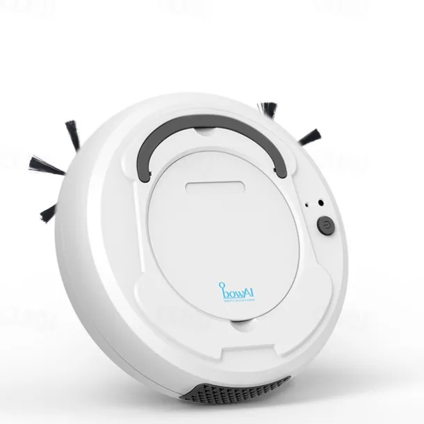 3-in-1 Auto Sweeping Robot 1800PA Strong Suction Smart Floor CleanerRechargeable Smart Sweeping Robot Dry Wet Sweeping Vacuum Cleaner Strong Suction Robot Cleaner for Home