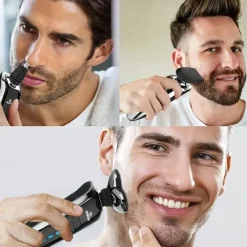 3-in-1 Hair Trimmer Multifunctional Hair Clipper All-in-one Nose Hair Trimmer Shaver Safe Non-stuck Men's Home Hair Care