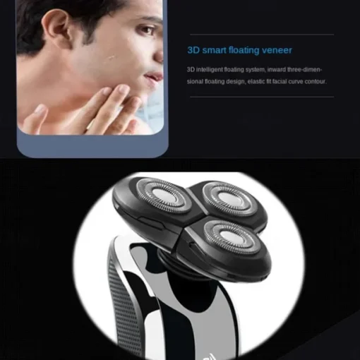 3-in-1 Hair Trimmer Multifunctional Hair Clipper All-in-one Nose Hair Trimmer Shaver Safe Non-stuck Men's Home Hair Care
