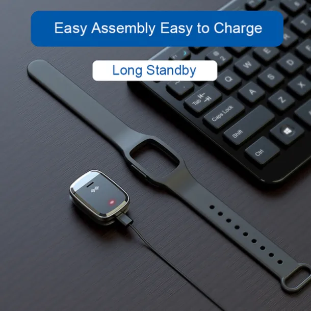 3-in-1 Intelligent Mosquito Repellent Watch – Ultrasonic Bracelet with Pedometer, Smart Anti-Mosquito Function for Indoor and Outdoor Use