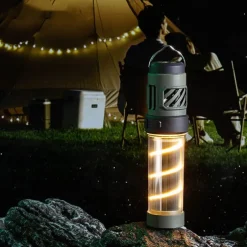 3-in-1 Outdoor Mosquito Repellent Light with Flashlight & Camping Lantern, Long Battery Life Mosquito Repellent Light with Warm Light Atmosphere Outdoor Camping Light