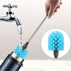 3-in-1 Water Bottle Cleaning Brush Set - Perfect for Narrow Neck Bottles, Sport Bottles, Coffee Mugs, Tumblers, and Flasks