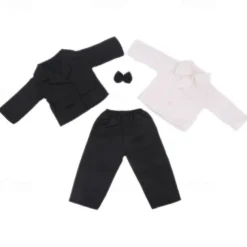 18-inch Boy Doll Clothes Accessories - Logan 4 Pcs 1 Set Doll Outfits Fashion Daily Costume Set Fits All 18 inch Dolls(WITHOUT Doll)