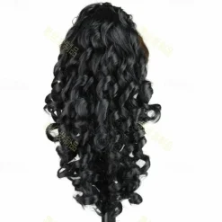 20inch kinky curly claw in ponytail hair s fake hair pony tail hair piece red/black/brown tress 3 colors #4 20inches