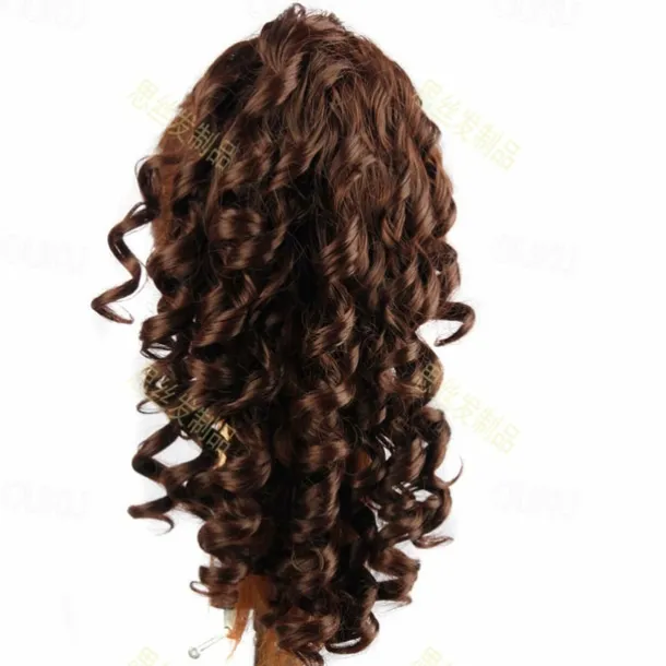 20inch kinky curly claw in ponytail hair s fake hair pony tail hair piece red/black/brown tress 3 colors #4 20inches
