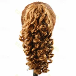 20inch kinky curly claw in ponytail hair s fake hair pony tail hair piece red/black/brown tress 3 colors #4 20inches