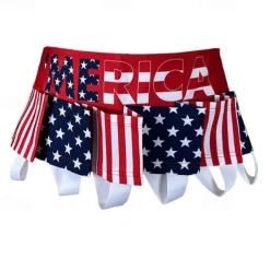 Independence Day Beer Belt, KEEP AMERICA DRUNK Beverage Beer Belt, Stripes And Stars Pattern USA Americana Patriotic Beer Belt, 4th Of July Party Decor, Summer Party Outdoor Decorations, Outdoor Party Favors