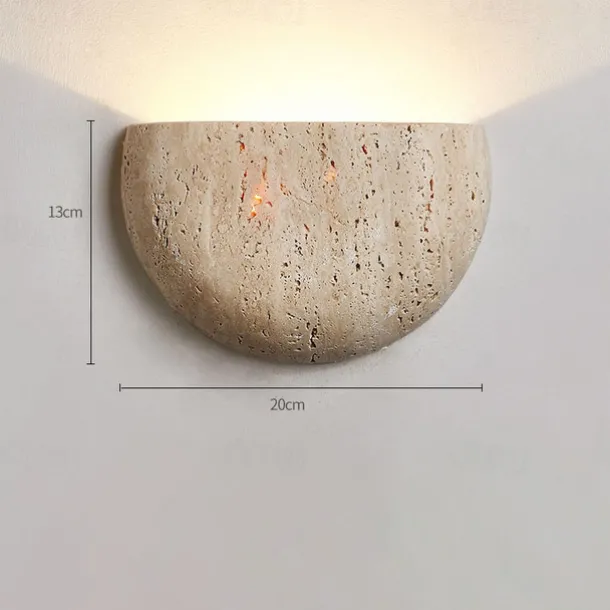 Indoor Modern Nordic Style Indoor Wall Lights Bedroom Dining Room Stone Wall Light 85-265V