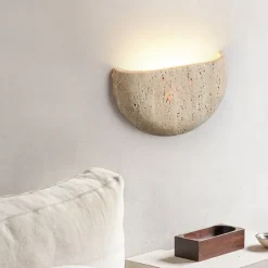 Indoor Modern Nordic Style Indoor Wall Lights Bedroom Dining Room Stone Wall Light 85-265V