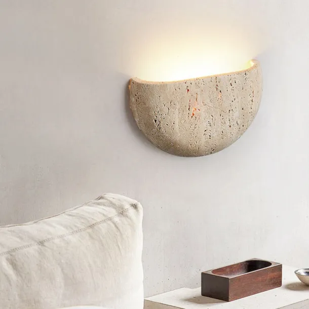 Indoor Modern Nordic Style Indoor Wall Lights Bedroom Dining Room Stone Wall Light 85-265V