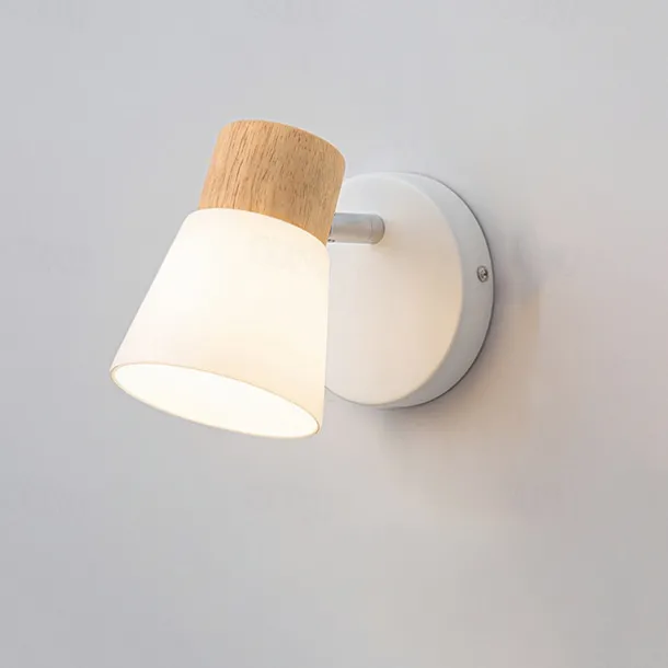 Indoor Modern Nordic Style Wall Lamps Wall Sconces Vanity Lights Indoor Wall Lights Living Room Dining Room Glass Wall Light 110-240 V