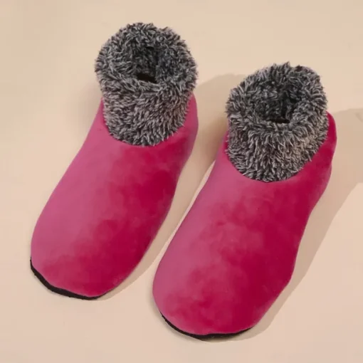 Indoor Non-Slip Thermal Socks Indoor Ladies Floor Socks Women Winter Fuzzy Socks Non-Falling Thickening Socks for Yoga Pilates Dance