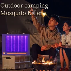 Indoor UV Bug Zapper 360 Degree Mosquito Insect Killer for Moth Wasp Fly Use in Bedroom Kitchen Office Restaurant USB Power Supply