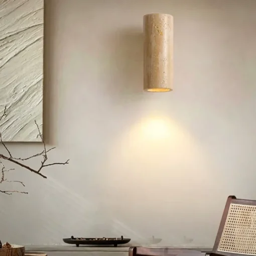Indoor Vintage Classic Wall Sconce Light Fixture Living Room Bedroom 5W Stone Wall Light 110-120V 220-240V Indoor Wall Lights