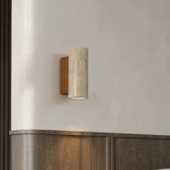 Indoor Vintage Classic Wall Sconce Light Fixture Living Room Bedroom 5W Stone Wall Light 110-120V 220-240V Indoor Wall Lights