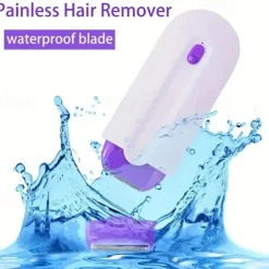 Induction Shaver Laser Painless Electric Shaver Blue Light for Women Shaver Private Body Hair Removal Instrument