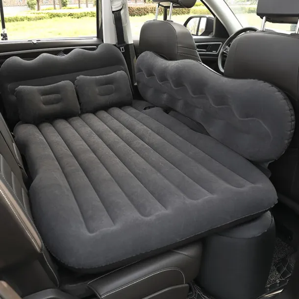 Inflatable Car Air Mattress Split Travel Bed Mattress For Car SUV Trunk Portable Comfortable Mattress Automatic Inflatable