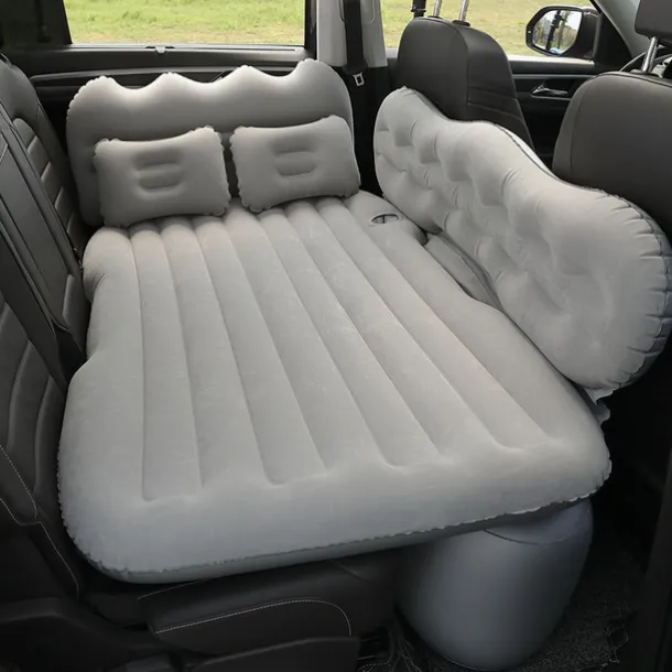 Inflatable Car Air Mattress Split Travel Bed Mattress For Car SUV Trunk Portable Comfortable Mattress Automatic Inflatable