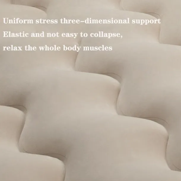 Inflatable Car Air Mattress Split Travel Bed Mattress For Car SUV Trunk Portable Comfortable Mattress Automatic Inflatable