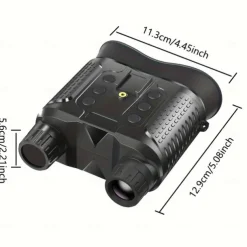 Infrared Night Vision Goggles for Adults Rechargeable Binoculars with 2.7-Inch Screen 1080P FHD Video & Photo 8x Optical and Digital Zoom Compatible with MICH Helmet