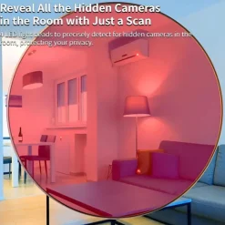 Intelligent Camera Detector Hotel Car Anti-shooting Monitoring Infrared Scanning Detector