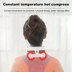 Intelligent Cervical Spine Massager Shoulder And Neck Multifunctional Physiotherapy Neck Protector Hot Compress Electric Heating Cervical Spine Massage