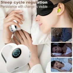 Intelligent Sleep Instrument Insomnia Device，Sleep Aid For Insomnia, to help Sleep Calm Sleep to Iimprove and Promote Deep Sleep Aid To Fall Asleep Quickly