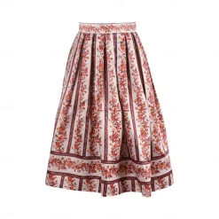 International Beer Festival Oktoberfest Skirt Dirndl Oktoberfest / Beer Bavarian Bavarian German Munich Wiesn Women's Beer Festival Traditional Style Cloth Skirt