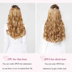 Invisible Wire Hair Extensions with Transparent Headband Adjustable Size Removable Secure Clips in Straight Secret Hairpiece for Women