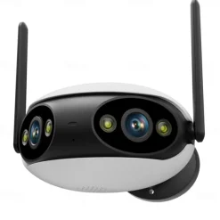 IP Camera 4K 8MP Panoramic 180° Wide View Angle Outdoor Wifi Surveillance Camera Night Vision CCTV Security Protection