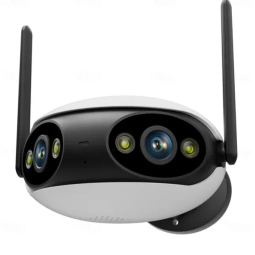 IP Camera 4K 8MP Panoramic 180° Wide View Angle Outdoor Wifi Surveillance Camera Night Vision CCTV Security Protection