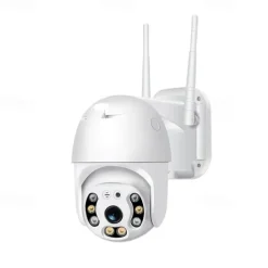 IP Camera 2MP dome Wireless Motion Detection Remote Access Waterproof Indoor Outdoor Apartment Support 128 GB
